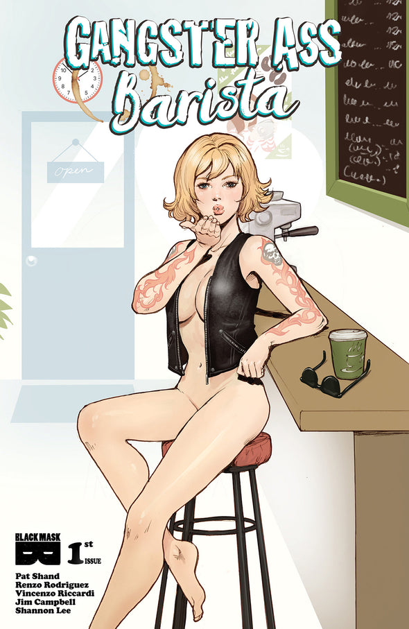 SDCC2023 Exclusive: GANGSTER ASS BARISTA #1 "The Gangster" by Jasmin Darnell