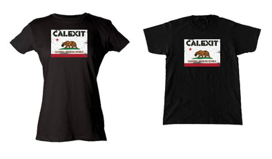 CALEXIT "Bear Flag" - tee shirt